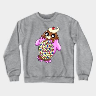 Strawberry Ice Cream Penguin Crewneck Sweatshirt